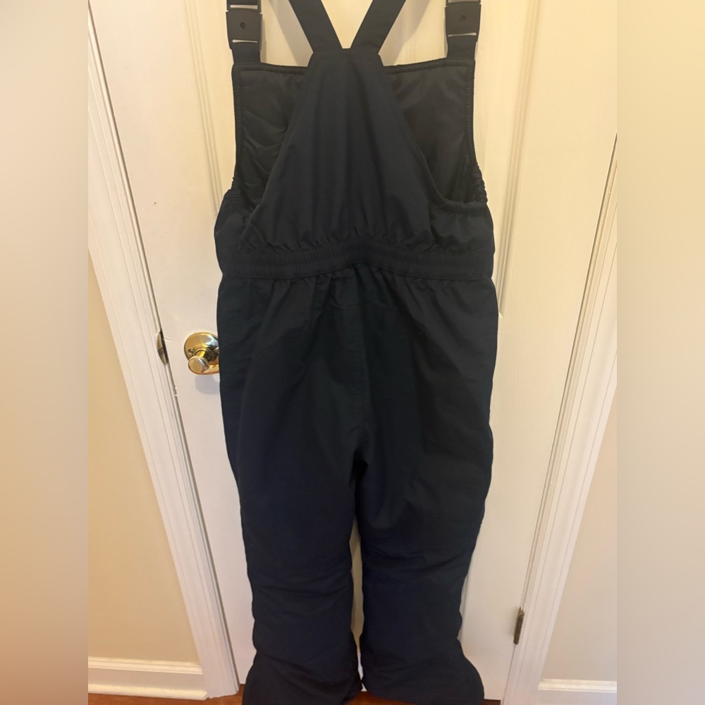 Lands End Navy Blue Insulated Bib Snow Bib